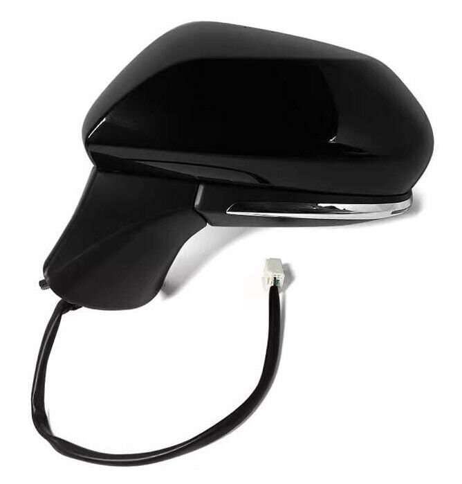 For 19-23 Toyota Avalon Sedan Side View Mirror Assembly 14 Pins Black Left Side