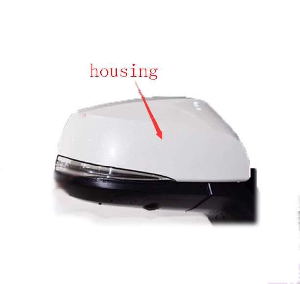 Side View Mirror Housing Ending Sale White Right For 15-21 Toyota Alphard MPV