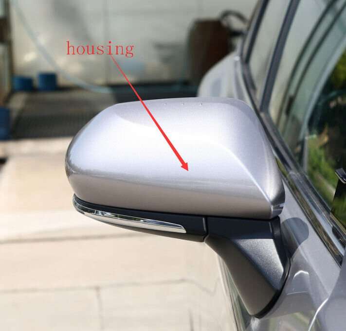 Silver Side View Mirror Housing Markdown Right For 2019-2023 Toyota Avalon Sedan