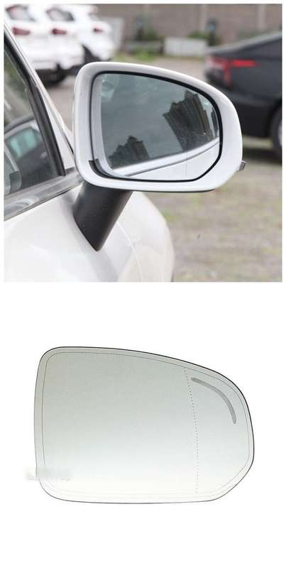 Side View Mirror Glass Heating Right Part New 1PC For 2017-2023 Volvo XC60 V90