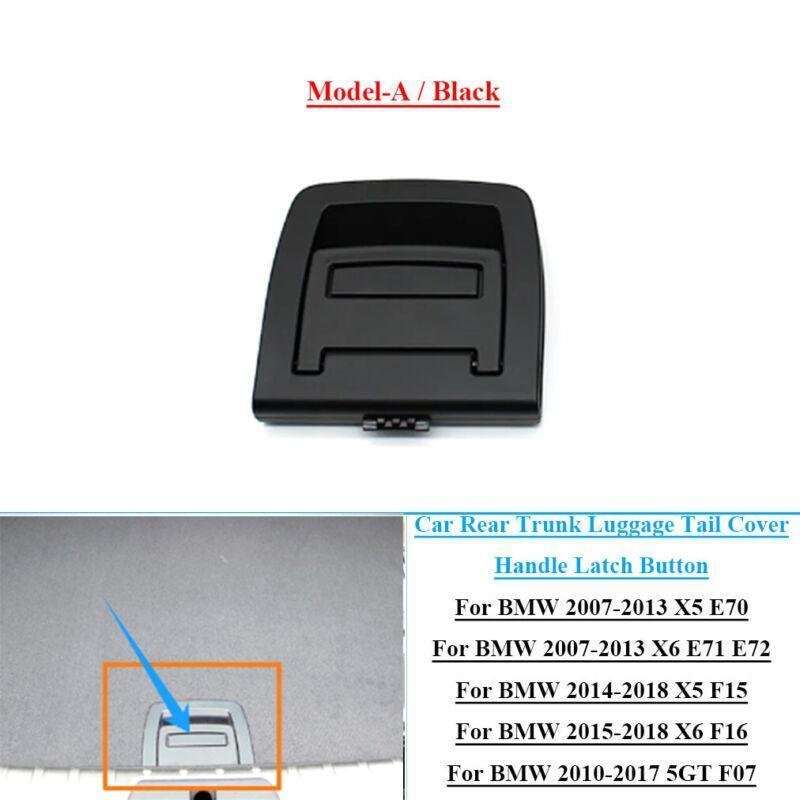 A Car Rear Trunk Luggage Tail Cover Handle For BMW X5 X6 E70 E71 F15 F16 F07 B