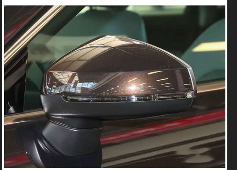 For 14 -16 Audi A3 8VA Side View Mirror Assembly 6 Pins Brown Brand New Left