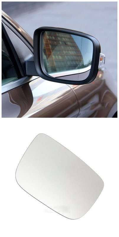 Car Side View Mirror Glass Heating Right Part New 1PC For 2009-2007 Volvo XC60