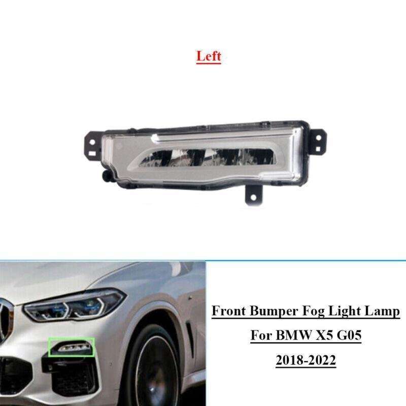 Front Bumper LED Fog Light Lamp For BMW X5 G05 2018-2022 Left 63177406365