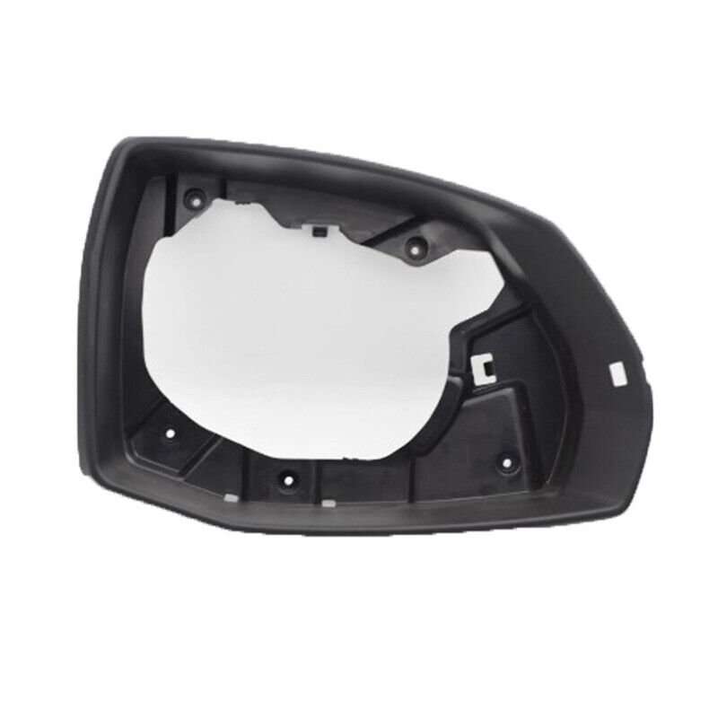 Right Black Front Side Mirror Housing Frame 1PC For 2017-2022 Audi Q5 Q7 SUV