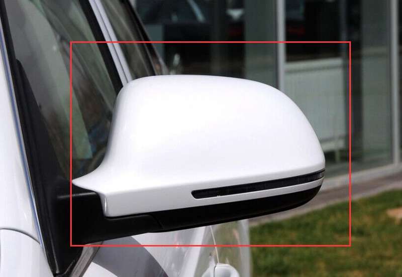 For 13-16 Audi Q3 84B Side View Mirror Assembly 12 Pins High Quality Left White