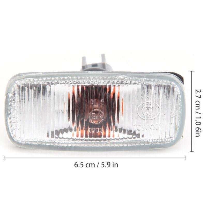 Pair Left Right Side Fender Lamp Marker Light W/Bulbs For Chrysler 300C