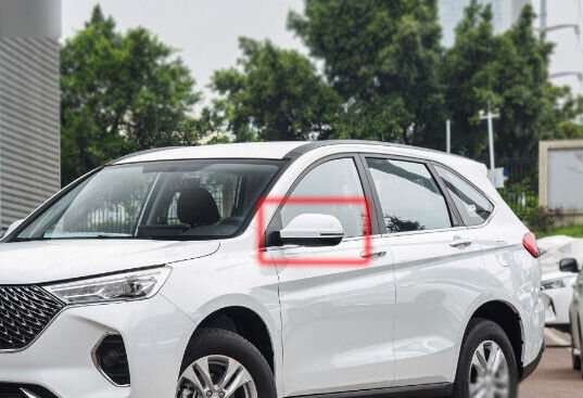 For 17-23 Haval M6 Side View Mirror Assembly 9 Pins With Camera Part Left White