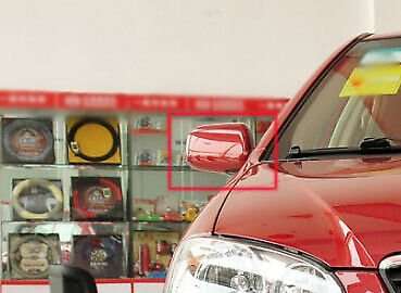For 10-15 BYD F3R Side View Mirror Assembly 3 Pins High Quality Part Right Red