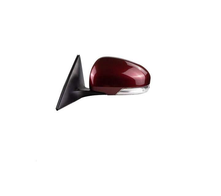 Side View Mirror Assembly 9 Pins Red Left Side New For 2010-2017 Toyota Mark X