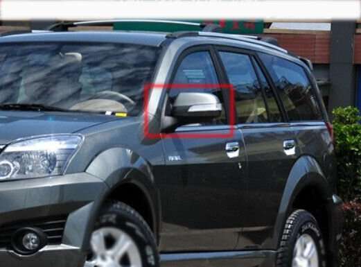 For 05-12 Haval H3 Side View Mirror Assembly 8 Pins Power Folding Left Gray