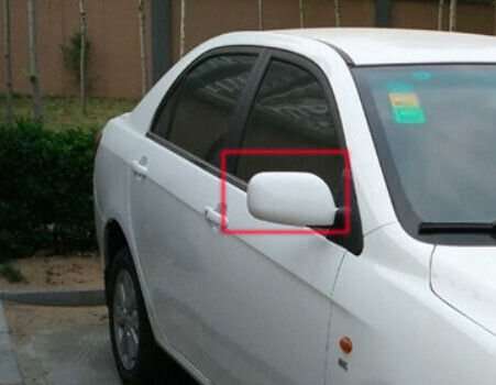 For 10-15 BYD L3 Side View Mirror Assembly 3 Pins High Quality Part Right White