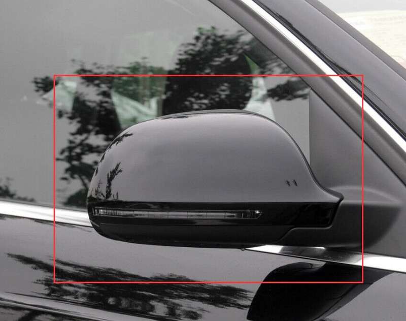 For 13-16 Audi Q3 84B Side View Mirror Assembly 10 Pins High Quality Right Black