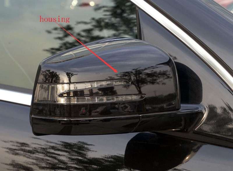 Side View Mirror Housing Markdown New Black Right For 06-17 Benz R Class V251