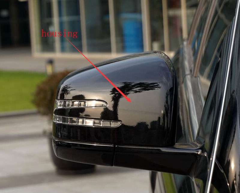 Side View Mirror Housing Markdown New Black Right For 06-17 Benz R Class V251