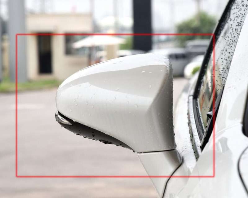 For 12-18 Lexus ES Side View Mirror Assembly 15 Pins With Anti-Glare Right White