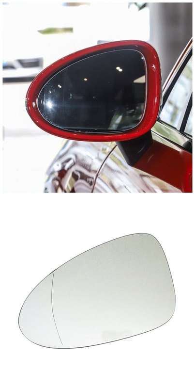 Car Side View Mirror Glass Heating Left Part 1PC For 2014-2020 Porsche Macan