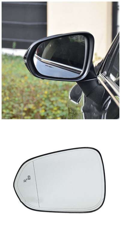 Car Side View Mirror Glass Heating Left Part New 1PC For 2016-2020 Lexus RX NX