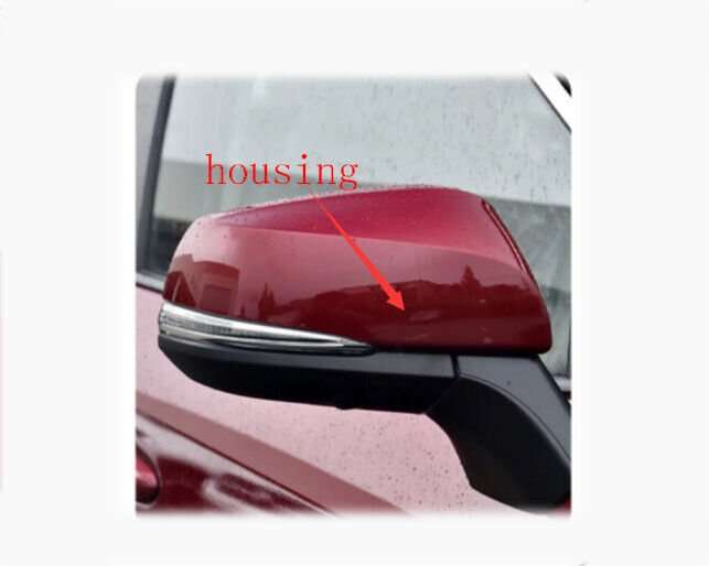 Side View Mirror Housing Part Red Right For 2020-2023 Toyota Frontlander SUV