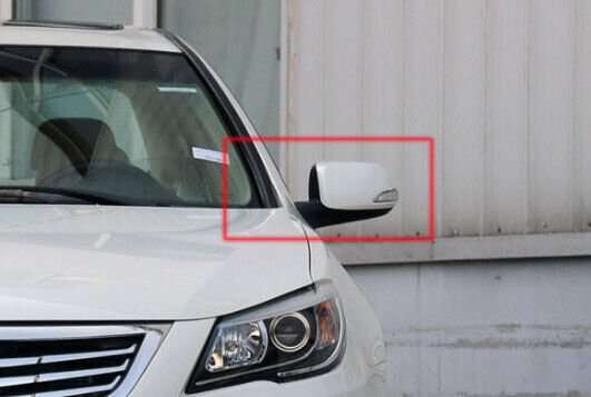 For 11-18 BYD G6 Side View Mirror Assembly 13 Pins Manual Folding Left White