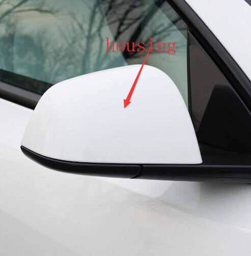 Side View Mirror Housing Top Quality White Right For 2021-2023 Tesla Model Y SUV