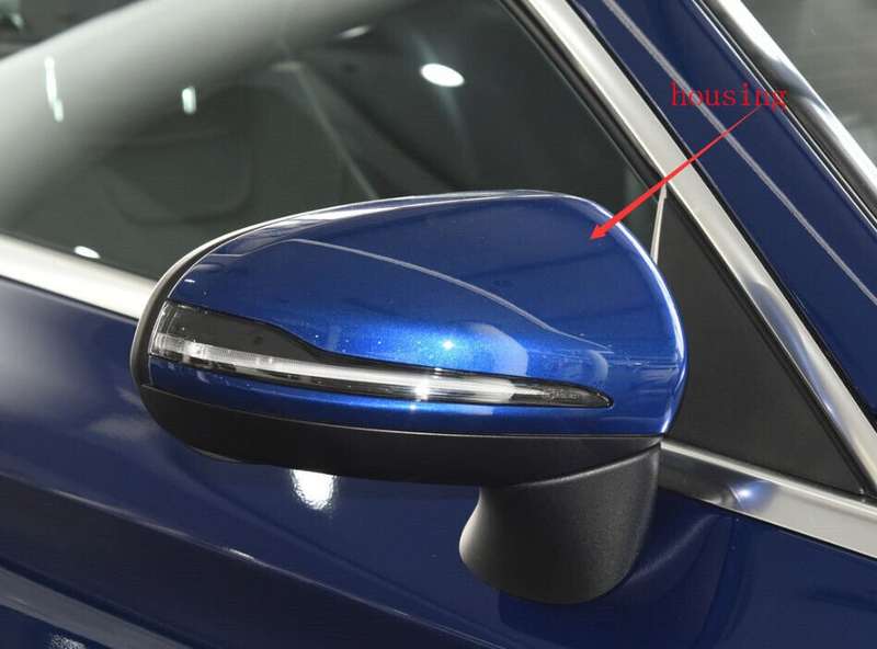 Side View Mirror Housing Markdown Blue Right For 2014-2021 Benz C Class W205
