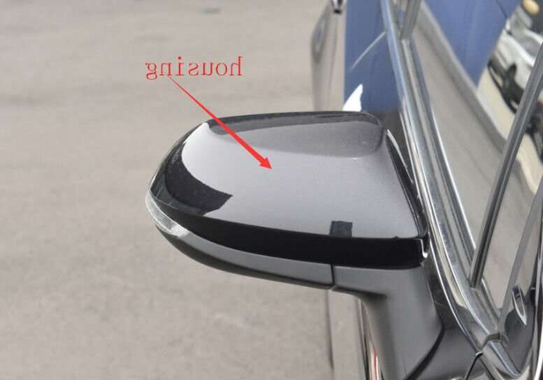 Black Side View Mirror Housing Markdown Right For 21-23 Toyota Allion Sedan