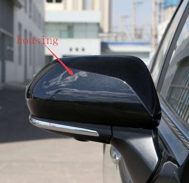Black Side View Mirror Housing Markdown Right For 2019-2023 Toyota Avalon Sedan