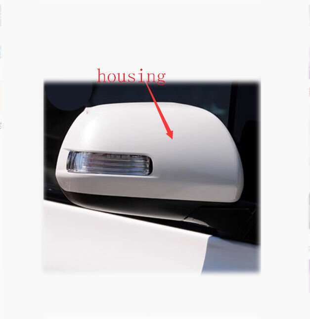 Side View Mirror Housing Ending Sale White Right For 06-16 Toyota Previa MPV