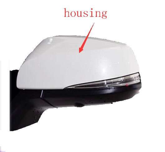 Side View Mirror Housing Ending Sale White Left For 15-21 Toyota Alphard MPV