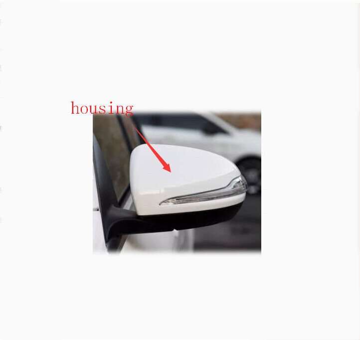 Side View Mirror Housing Markdown White Left For 2018-2022 Benz E Class A238