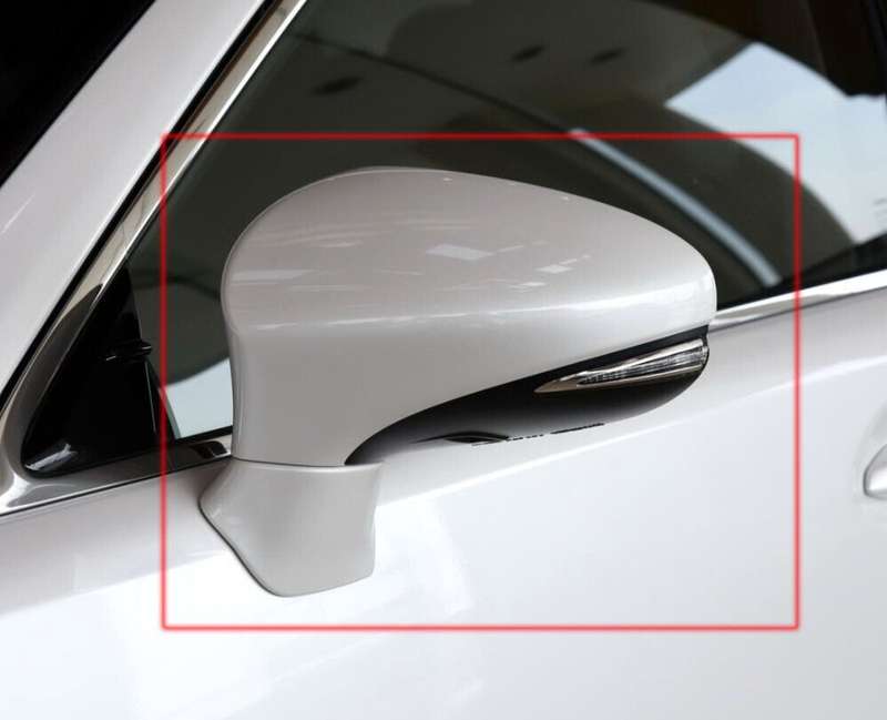 For 12-18 Lexus ES Side View Mirror Assembly 15 Pins With Anti-Glare Left White