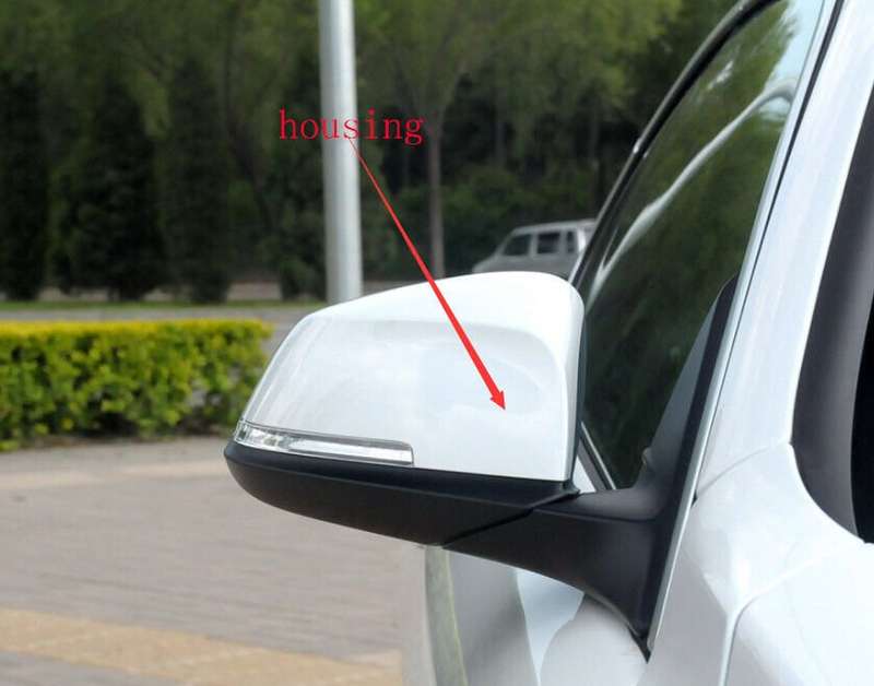Side View Mirror Housing Markdown New White Right For 13-17 BMW 4 Series F32
