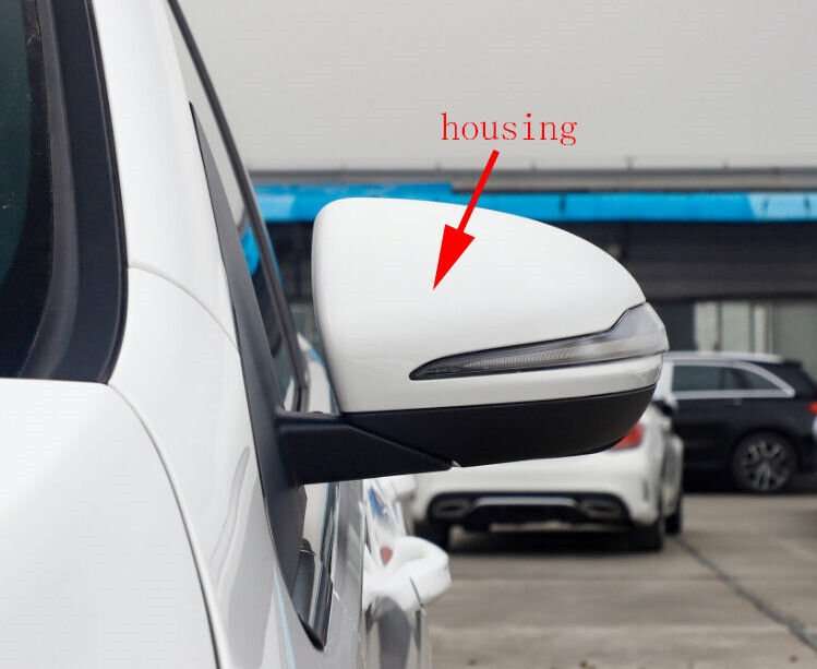 Side View Mirror Housing Markdown White Left For 2019-2022 Benz B Class W247
