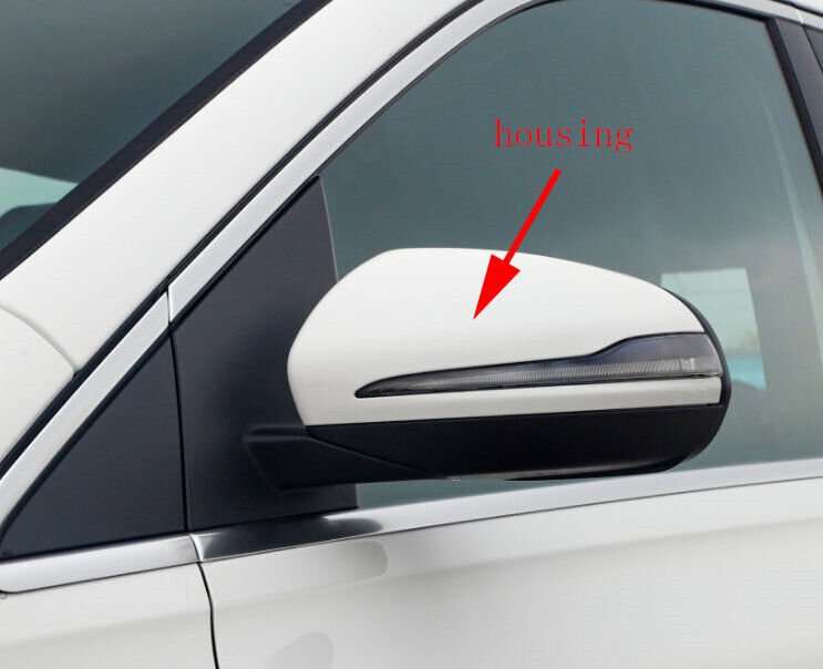 Side View Mirror Housing Markdown White Left For 2019-2022 Benz B Class W247