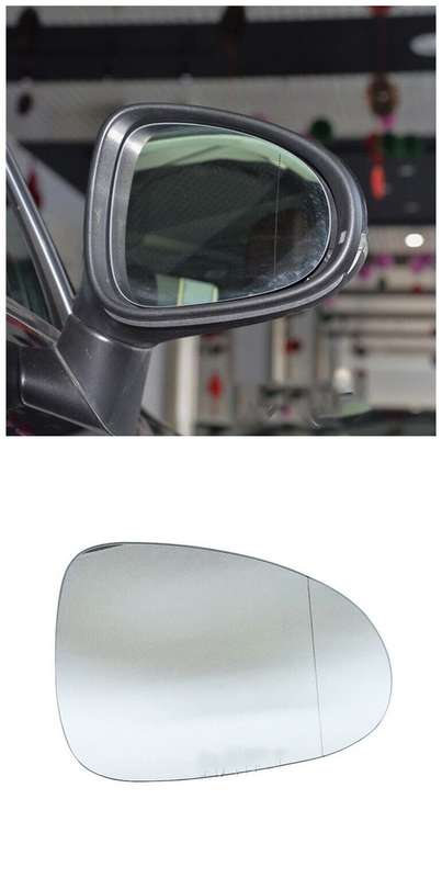 Side View Mirror Glass Heating Right Part 1PC For 2011-2018 Volkswagen Touareg