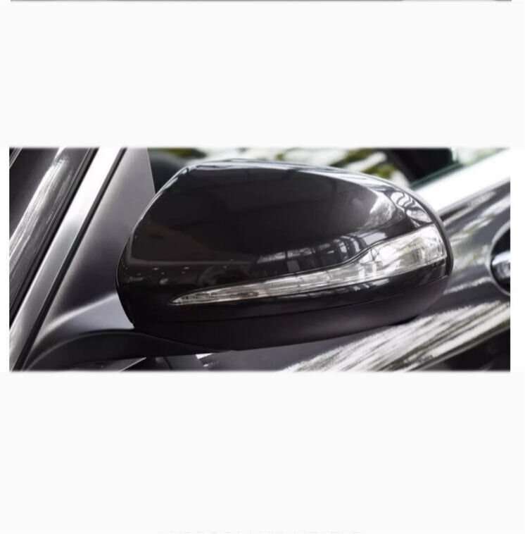 For 15-21 Benz C Class W205 Side View Mirror Assembly 9 Pins Part Left Gray
