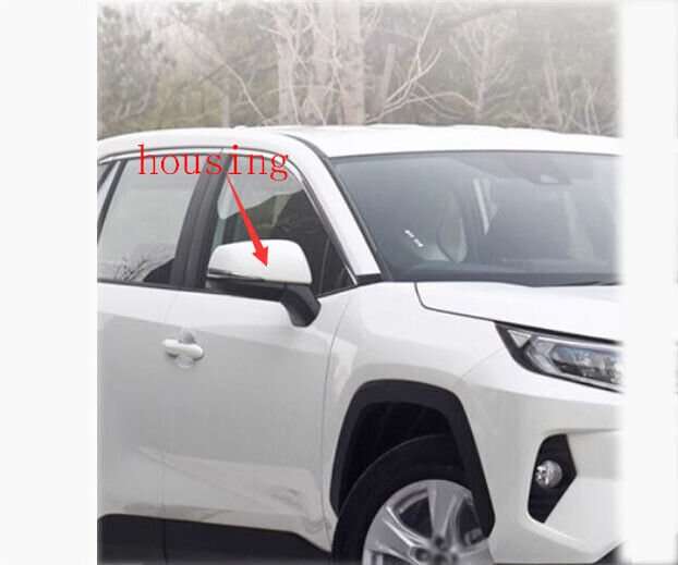 Side View Mirror Housing Part White Right For 2020-2023 Toyota Frontlander SUV
