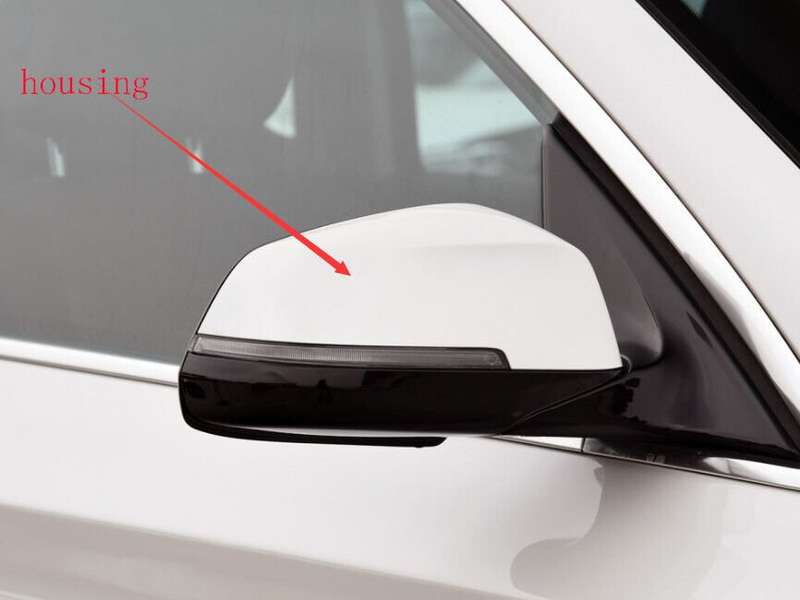 Side View Mirror Housing Markdown New White Right For 14-17 BMW 5 Series GT F07