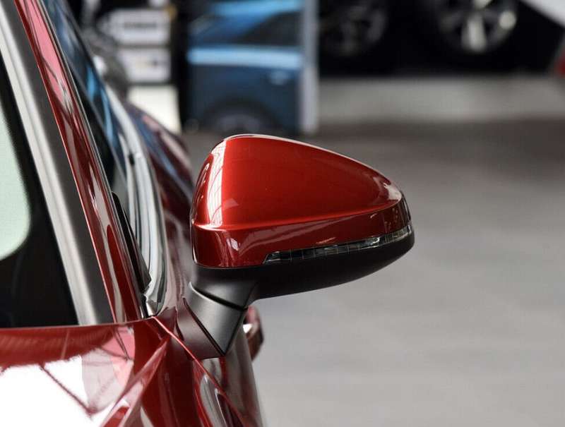 For 2017-2020 Audi A5 F5A Side View Mirror Assembly 8 Pins Brand New Left Red