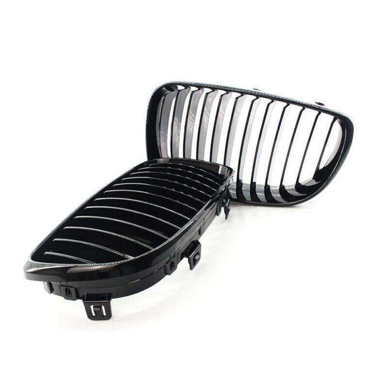 Left&amp;Right for 2008-2011 BMW 1-Series E81 E82 E87 E88 Grille Gloss Black New