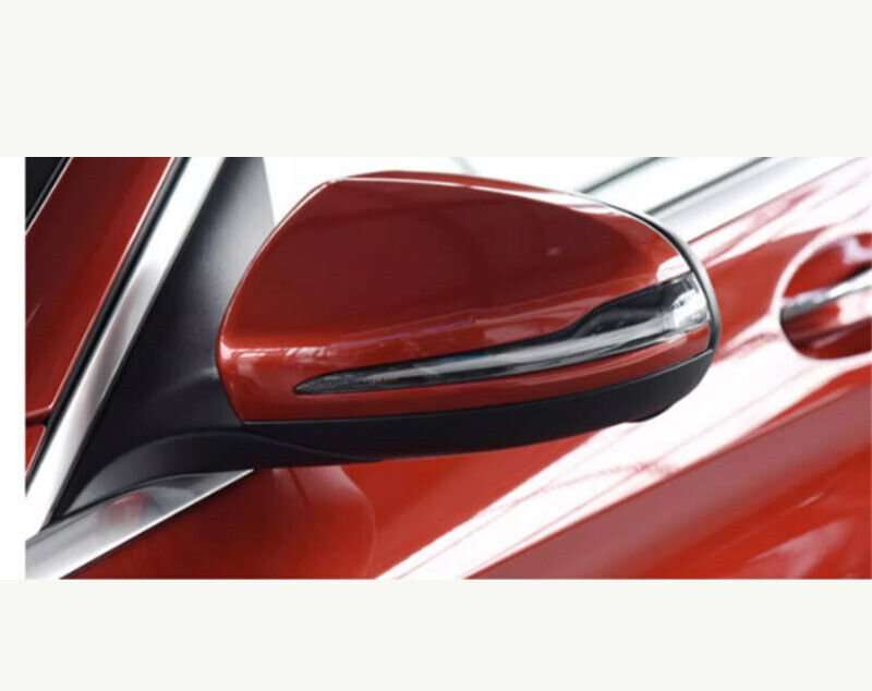 For 15-21 Benz C Class W205 Side View Mirror Assembly 9 Pins Red Hot Sale Left