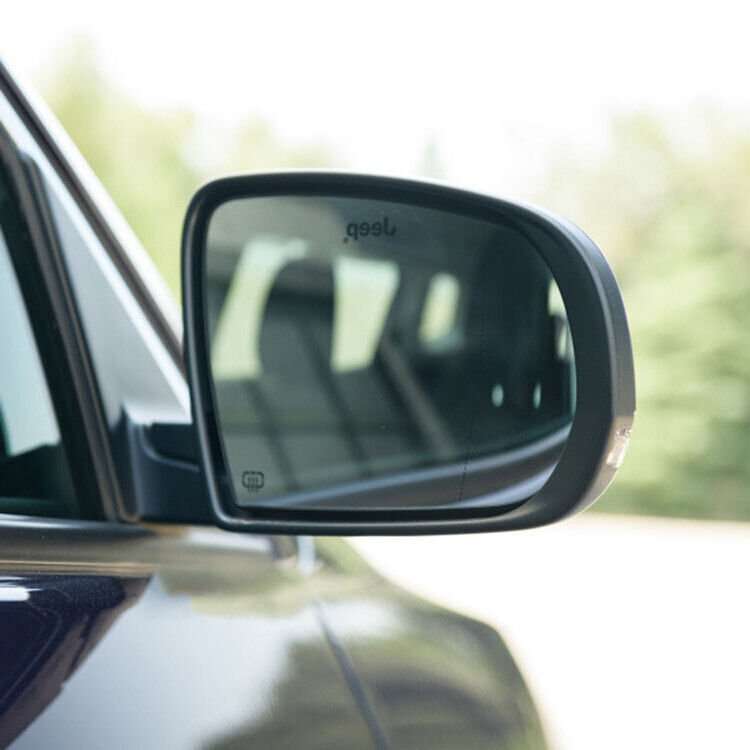 Side View Mirror Glass Heating Replacement Right 1PC For 2017-2021 Jeep Compass