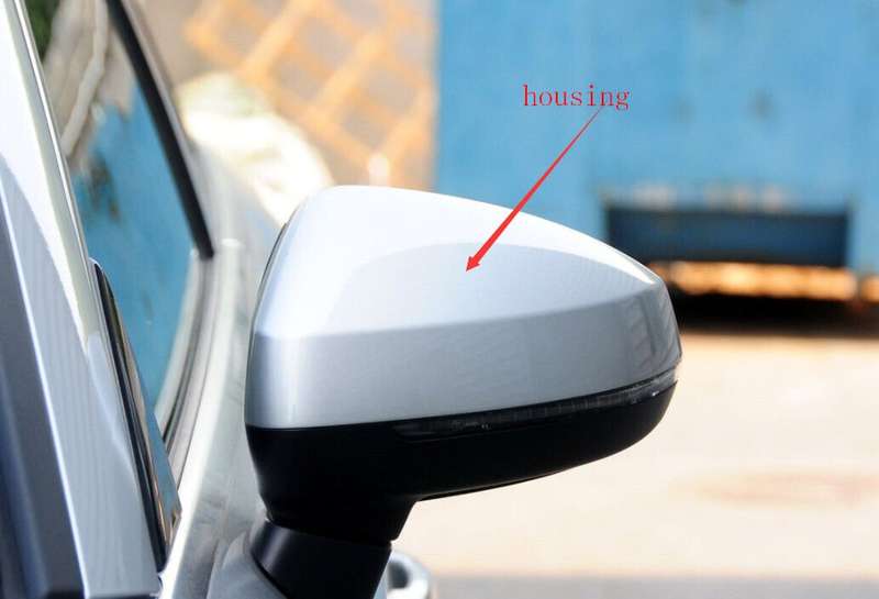 Side View Mirror Housing Markdown Pale Silver Left For 2014-2017 Audi A3 85S