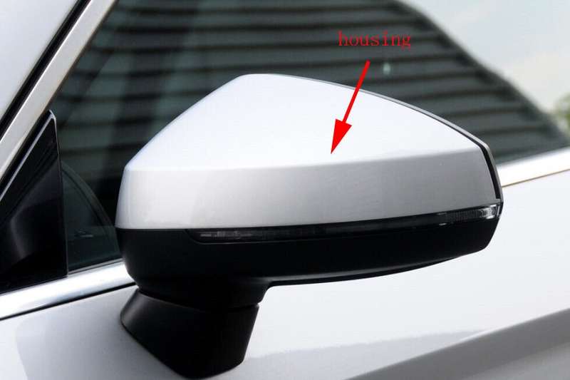 Side View Mirror Housing Markdown Pale Silver Left For 2014-2017 Audi A3 85S