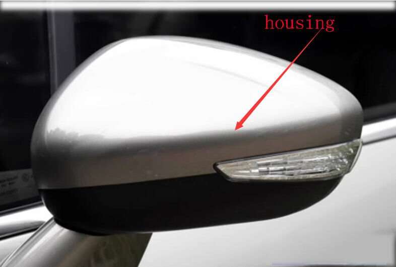 Side View Mirror Housing Top Quality Part Gray Left For 2011-2015 Peugeot 508