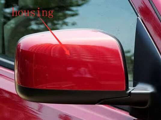 Side View Mirror Housing Part Red Right 1X For 2008-2015 Nissan Qashqai J10Z SUV