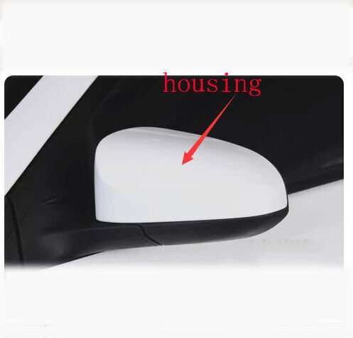 Side View Mirror Housing White Left For 14-21 Toyota YARiS L NSP15 Hatchback