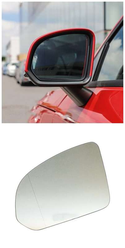 Car Side View Mirror Glass Heating Left Part New 1PC For 2020-2022 Volvo XC40