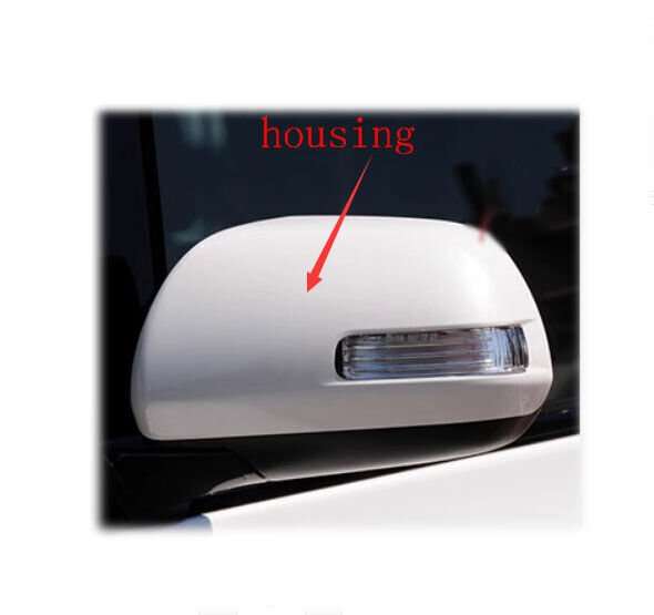Side View Mirror Housing Ending Sale White Left For 10-14 Toyota Alphard MPV